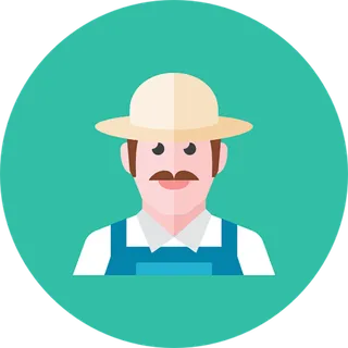 中年农民现代农业