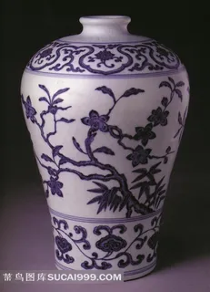 中国精美花纹瓷瓶素材 中国精美花纹瓷瓶素材