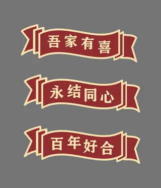 吾家有喜婚礼KT板