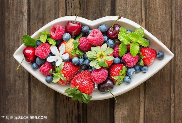 美味水果拼盘高清图片