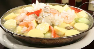 锅仔海鲜玉子豆腐