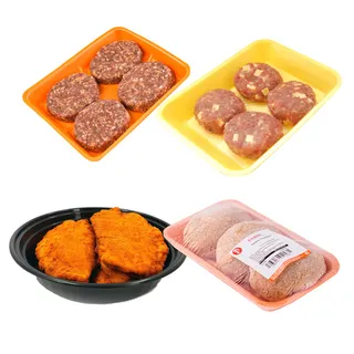 免抠包装肉饼肉排图片