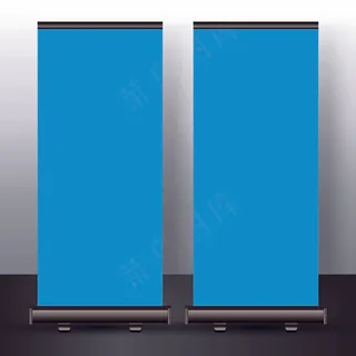 易拉宝样机 易拉宝效果图