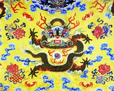 华丽龙纹图案背景素材