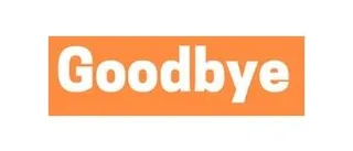 再见 PNG透明免抠