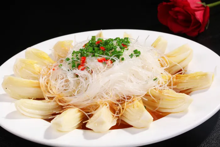 蒜茸粉丝娃娃菜 (1)