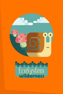 自然风景动物植物扁平矢量插画 自然风景动物植物扁平矢量插画