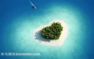 大海之心风景图片