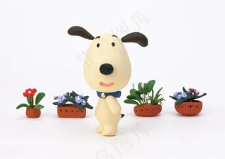 卡通小狗素材图片