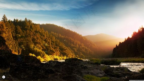 日出 太阳 天空 蓝天 
