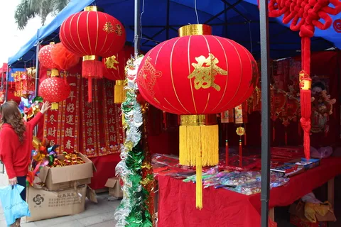 新年红灯笼图片