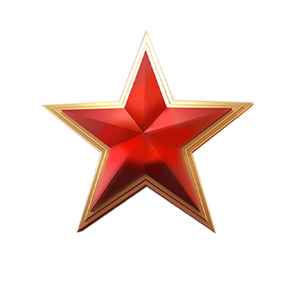 立体五角星造型