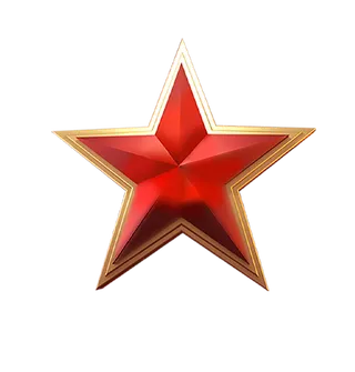 立体五角星造型