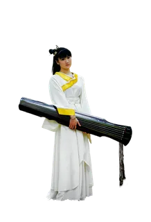 12 (9)免抠元素 免抠摄影 美女 人物 服装 古风 演奏