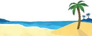 海滩 PNG免抠