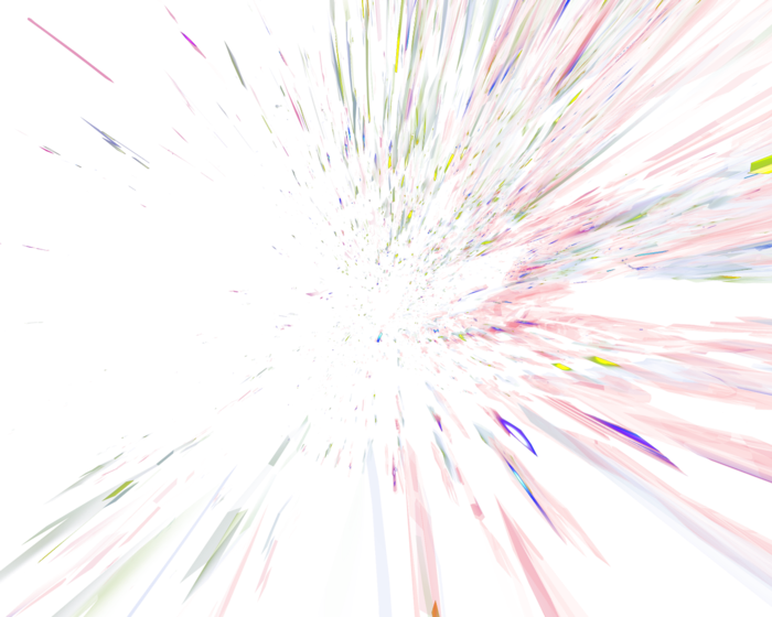 炫彩绚丽多彩光线