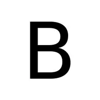 字母B PNG免抠