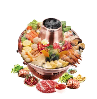 免抠冬日丰盛美味火锅大餐 免抠冬日丰盛美味火锅大餐