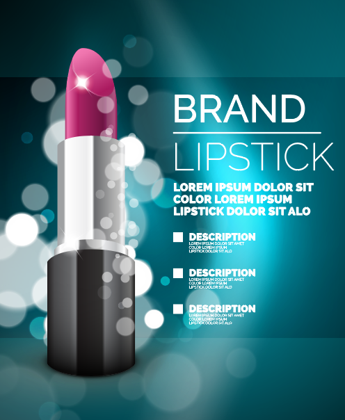 设计广告口红素材