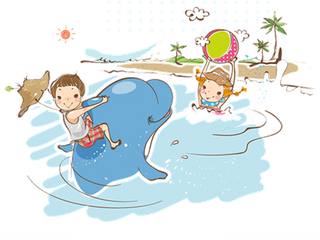 卡通 素材 人物 动画 插图