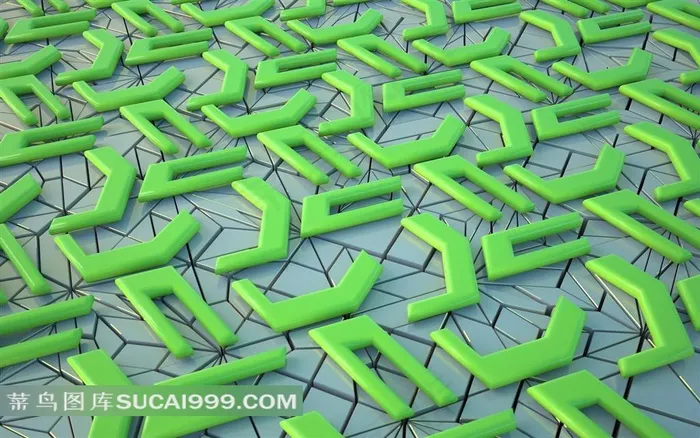 3D创意图形壁纸素材