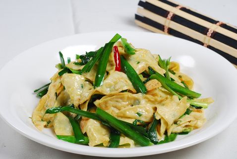 川菜湘菜高清菜谱 韭菜炒软饼8元