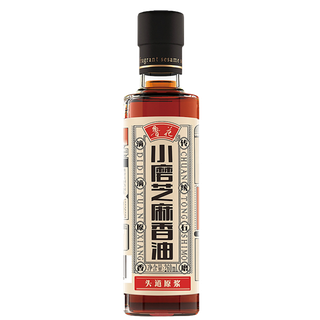 鲁花磨芝麻香油260毫升超市商品白底图免抠实物摄影png格式图片透明底