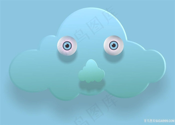 可爱卡通云朵图片
