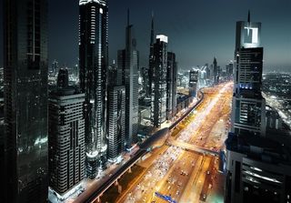 繁华都市摄影素材