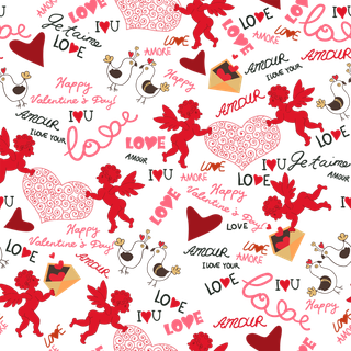 丘比特爱心情人节