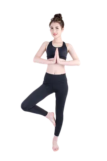 瑜伽人物免扣png