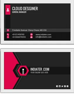 设计 创造 名片