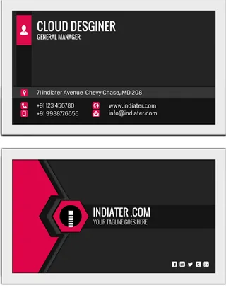 设计 创造 名片