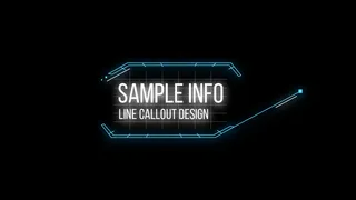 英文边框赛博朋克科技图案素材