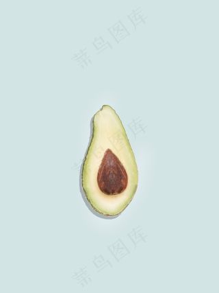 牛油果ppt背景图片