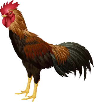 大公鸡卡通