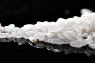 味道馨香浓郁的白色大米高清图片