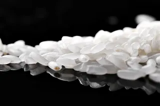 味道馨香浓郁的白色大米高清图片