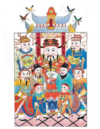 民俗年画图片