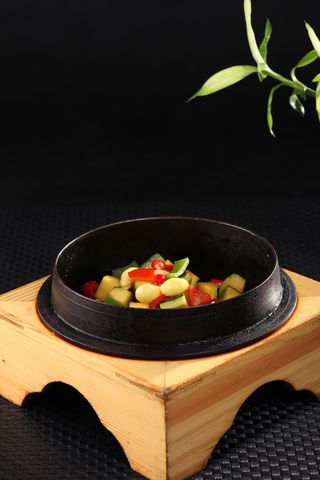 石锅黑皮南瓜 (3)