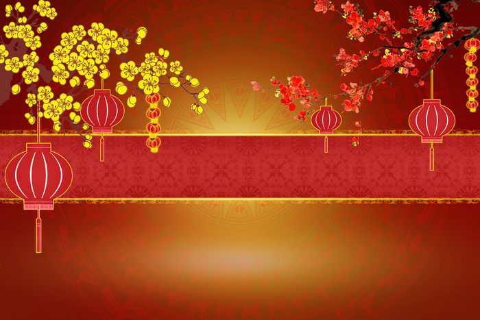 设计新年2022背景春节(2000x1333)psd模版下载