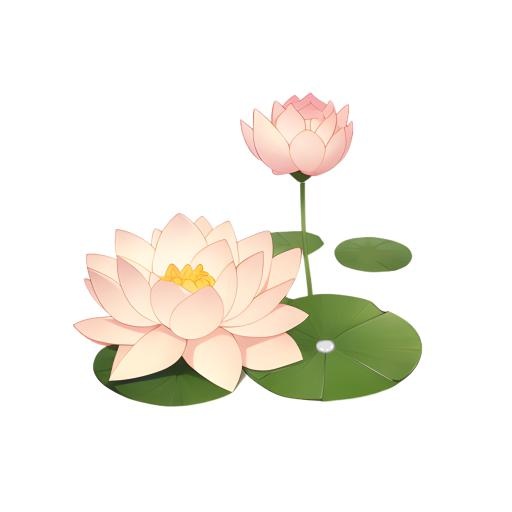 莲花荷花免抠