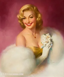 欧美美人唯美插画 欧美美人唯美插画