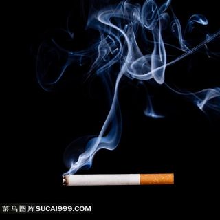 吸烟艺术系列 - 孤独的香烟