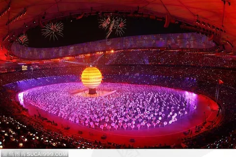 奥运会开幕式-万人人像表演