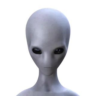 外星人立体头部形象