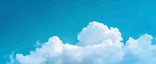 夏天蓝天白云天空