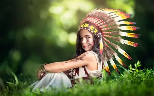 美丽的印度小女孩儿童图片 美丽的印度小女孩儿童图片