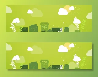 高清创意绿色环保背景图片公益海报展板宣传PSD分层平面设计素材