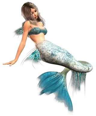 08 (10)免抠 设计 元素 二次元 3d 美人鱼
